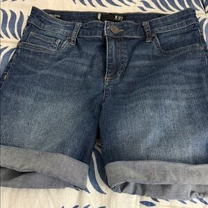 Kut from the Kloth Dark Blue Denim Shorts